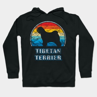 Tibetan Terrier Vintage Design Dog Hoodie